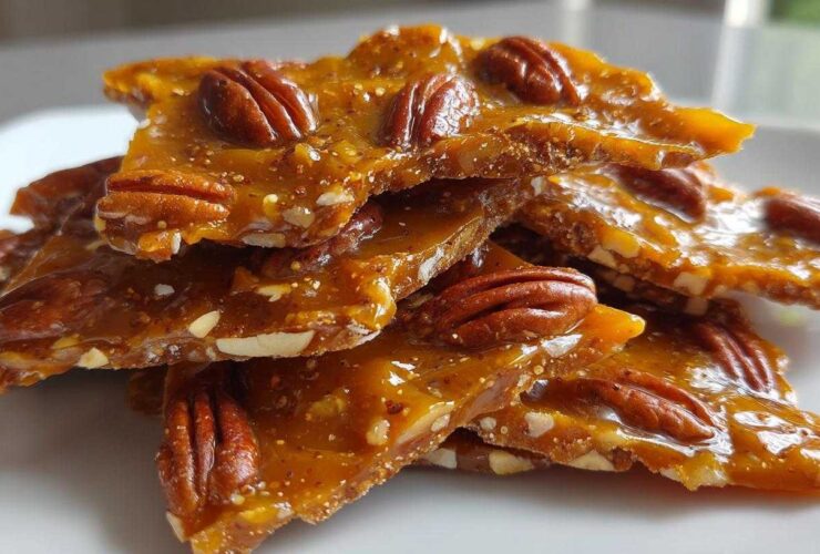 Chai-Spiced Pecan Brittle