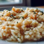 Champagne Risotto with Pear and Thyme