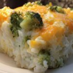 Cheesy Broccoli Rice Casserole