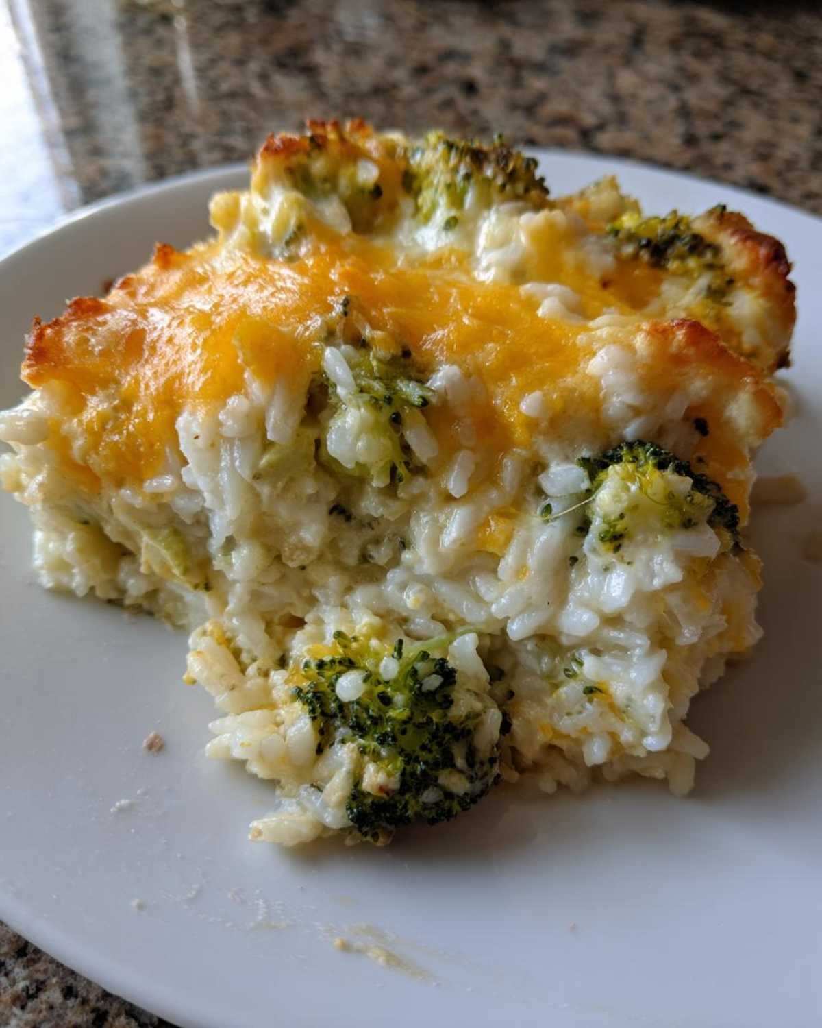 Cheesy Broccoli Rice Casserole - detail 2