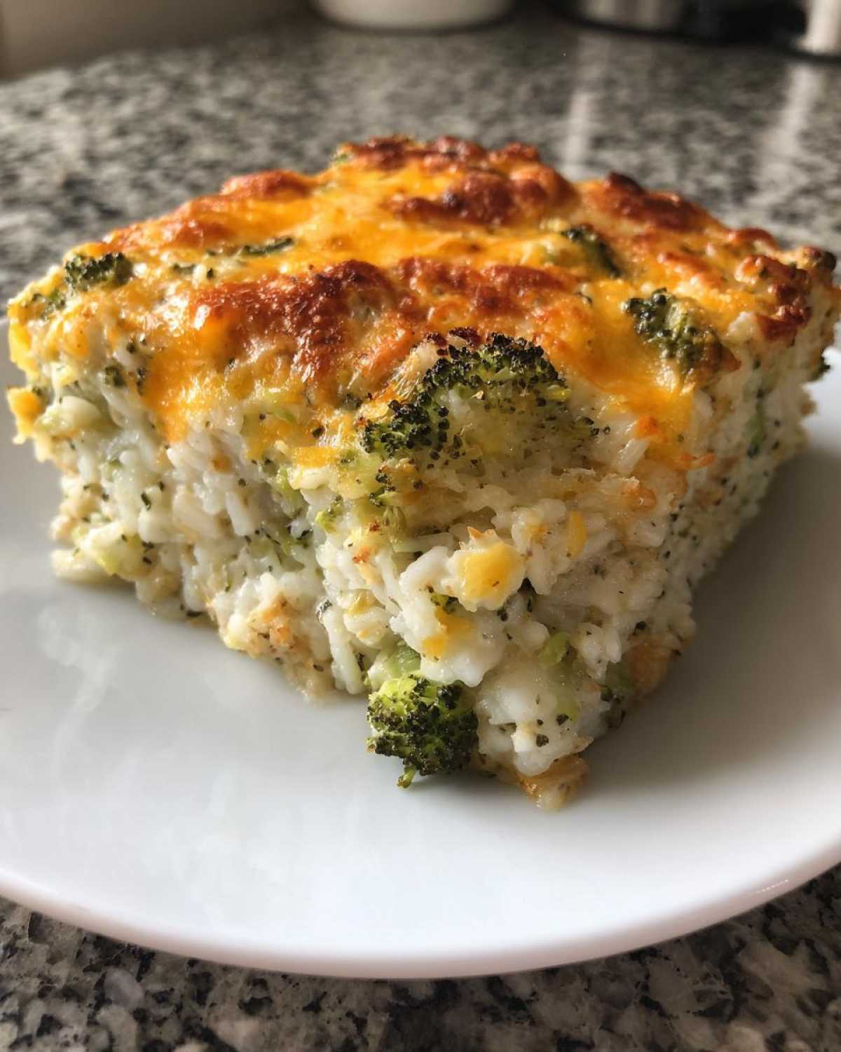Cheesy Broccoli Rice Casserole - detail 4