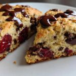 Cherry Chocolate Chunk Scones