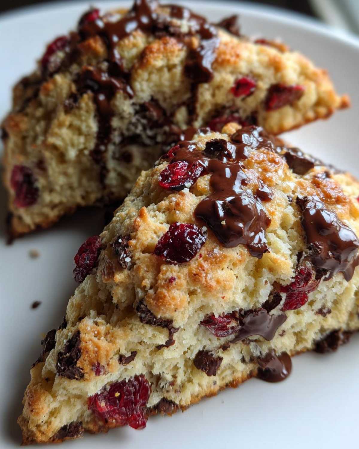 Cherry Chocolate Chunk Scones - detail 2