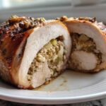Chestnut Stuffed Pork Roast