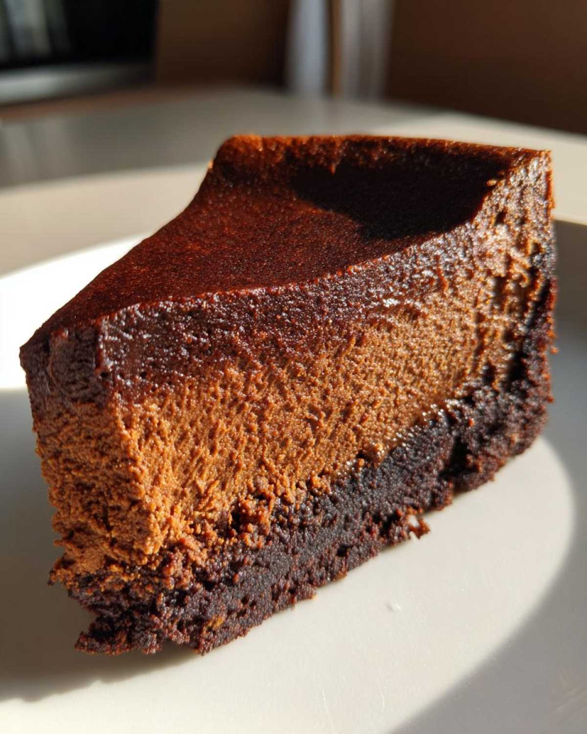 Chocolate Gingerbread Cheesecake - detail 2