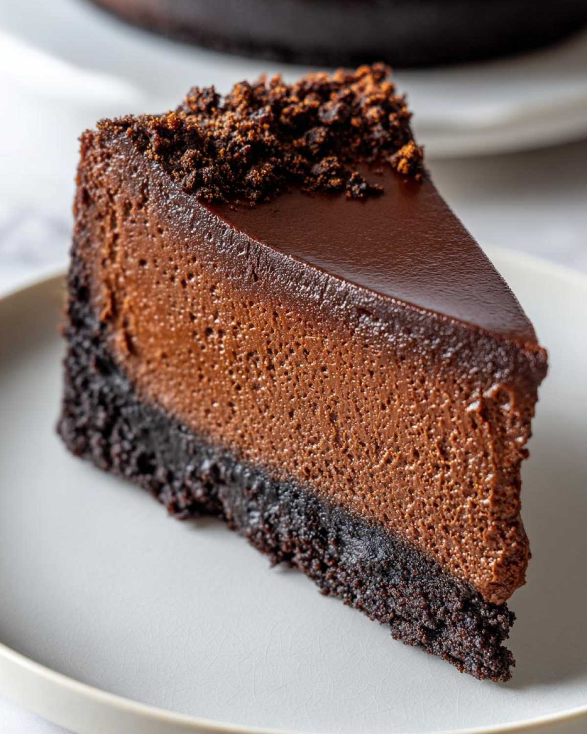 Chocolate Gingerbread Cheesecake - detail 4
