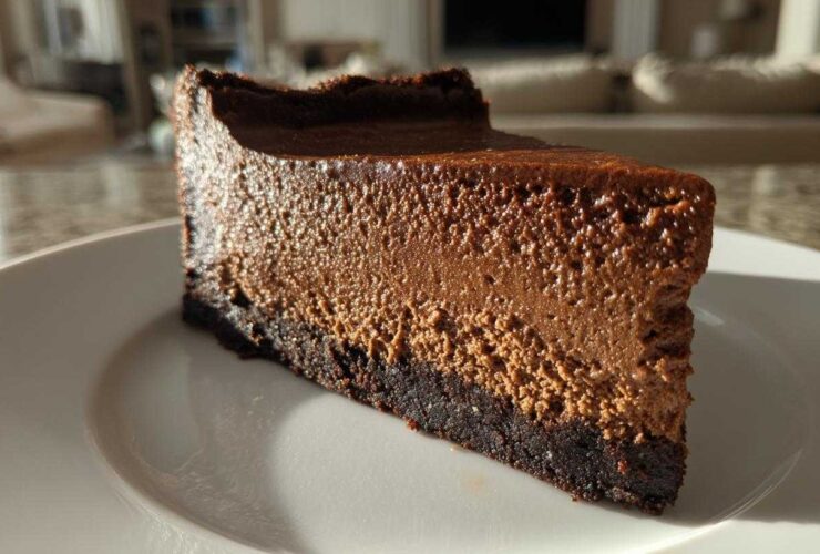 Chocolate Gingerbread Cheesecake