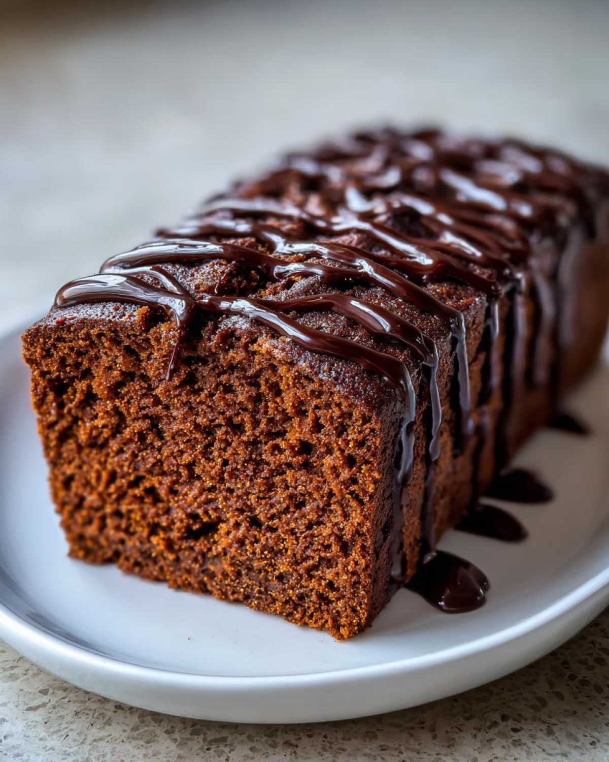 Chocolate Gingerbread Loaf - detail 2