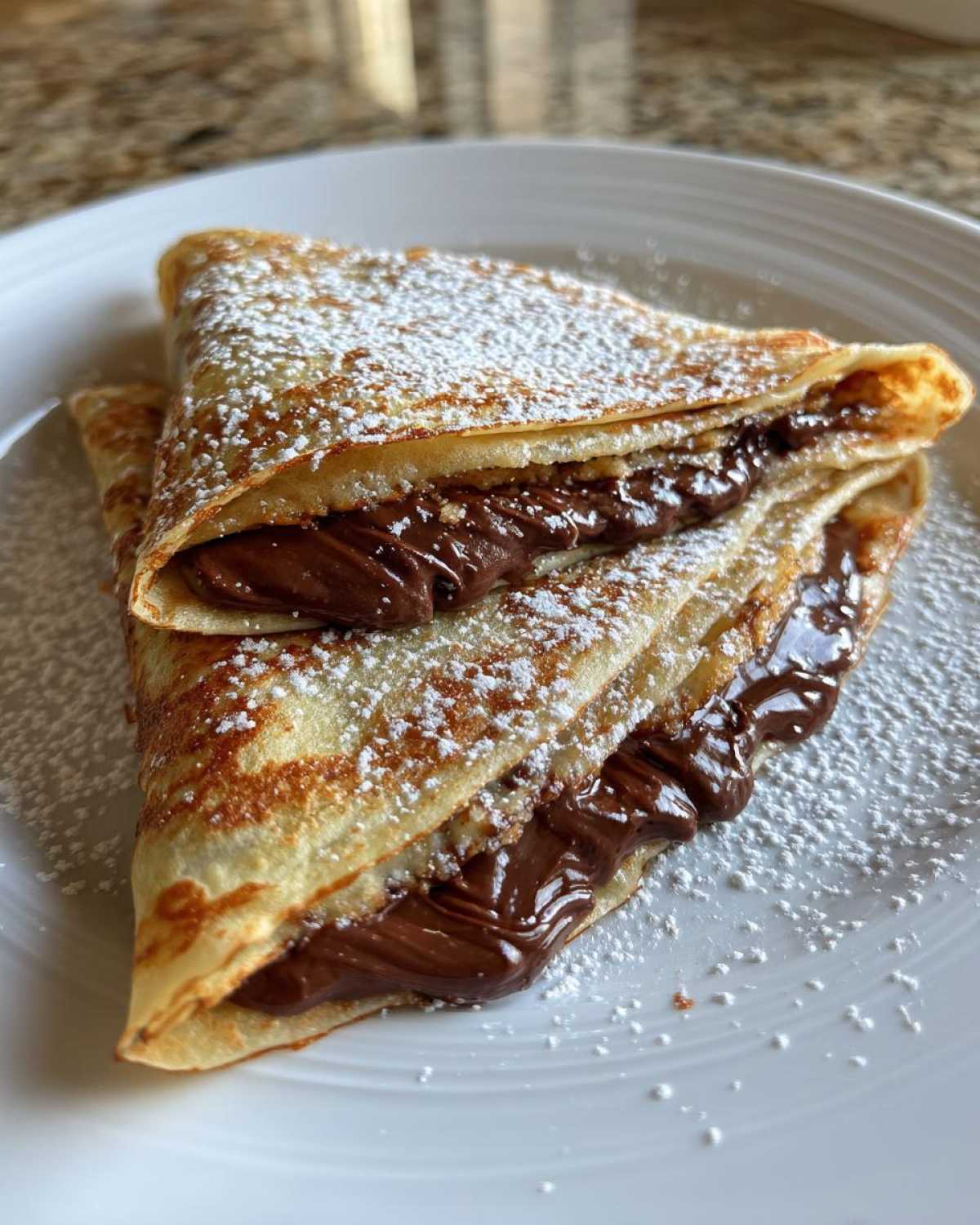 Chocolate Hazelnut Swirl Crepes - detail 1