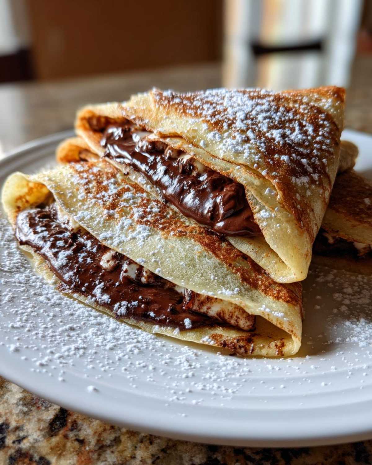 Chocolate Hazelnut Swirl Crepes - detail 4