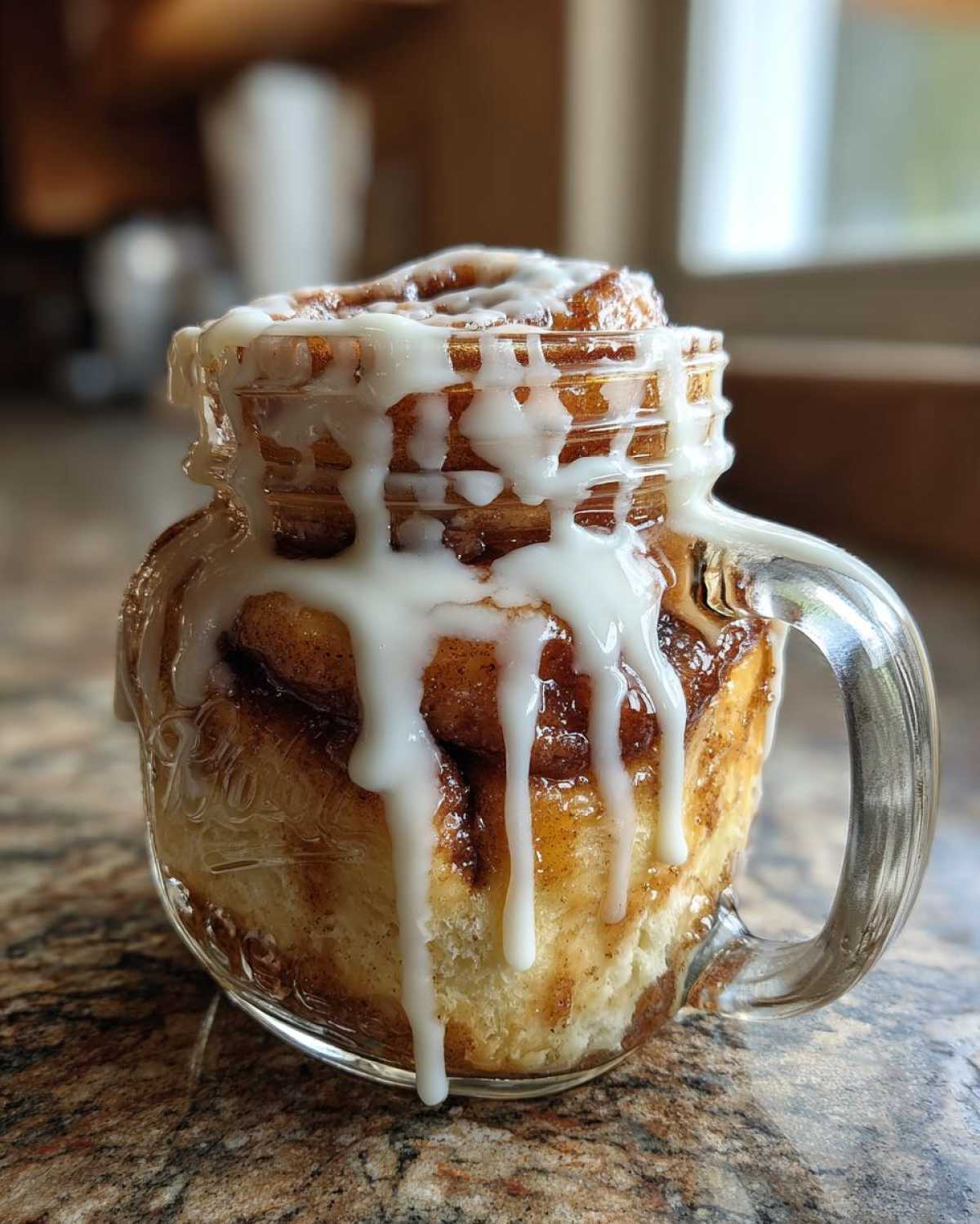 Christmas Morning Cinnamon Rolls in a Jar - detail 2