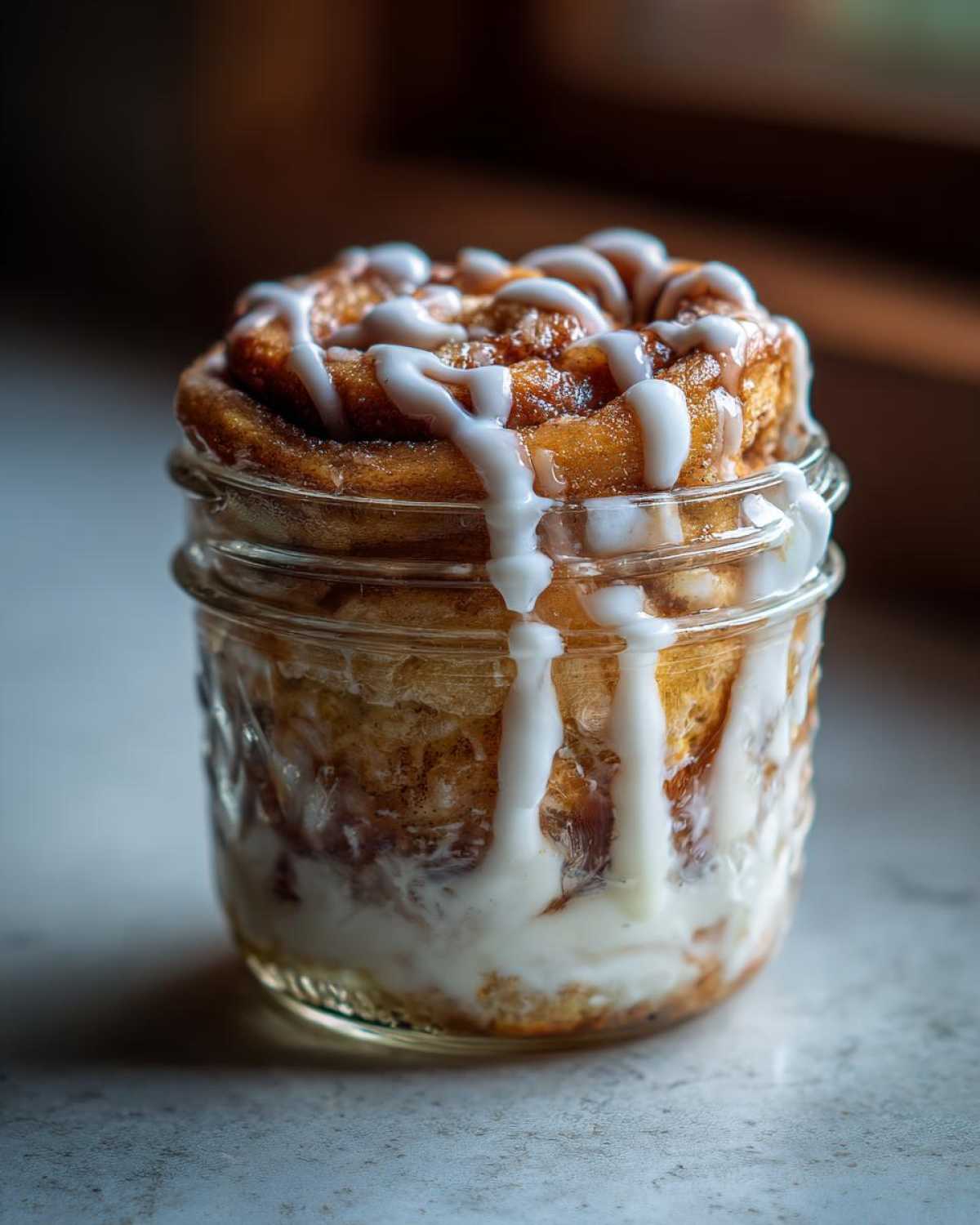 Christmas Morning Cinnamon Rolls in a Jar - detail 4