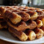 Churro French Toast Waffles