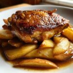Cider-Braised Chicken Thighs with Apples