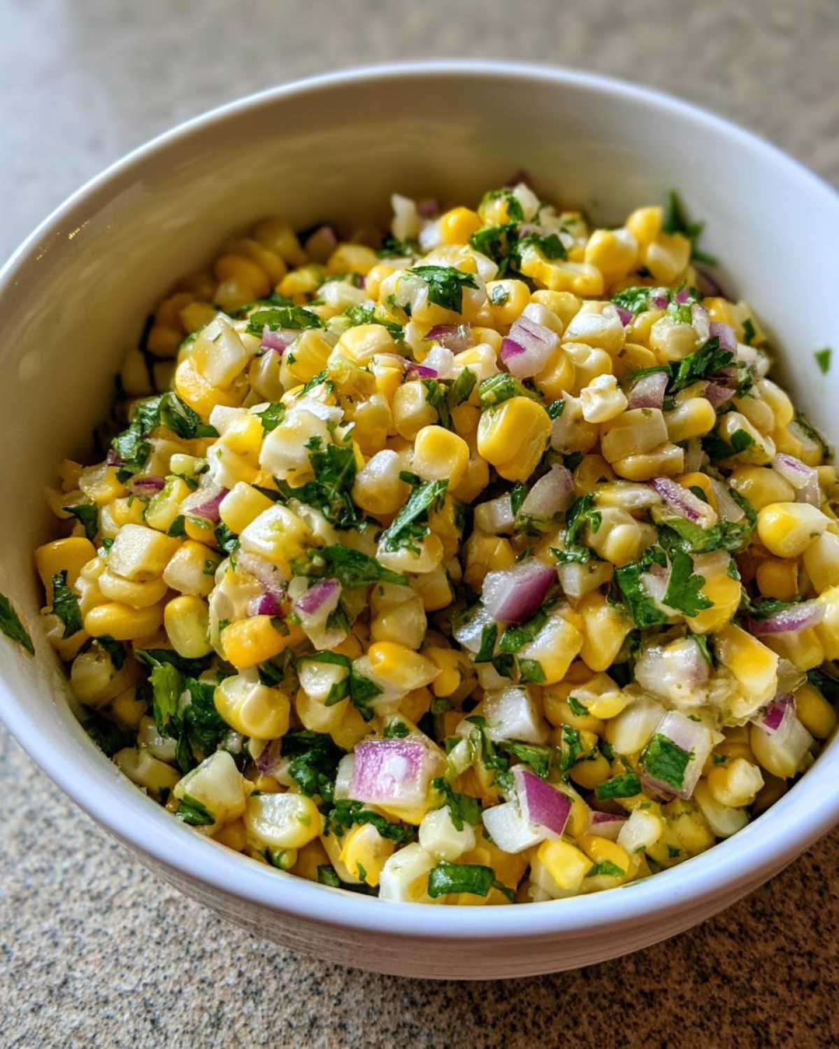 Cilantro Lime Corn Salsa - detail 2