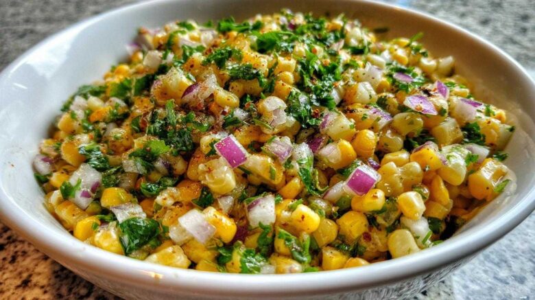 Cilantro Lime Corn Salsa