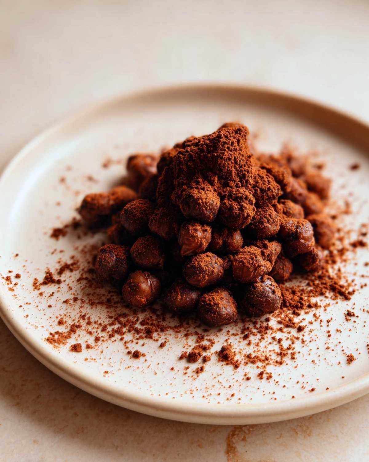 Cocoa Cinnamon Roasted Chickpeas - detail 2