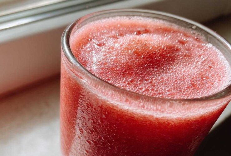Coconut Watermelon Hangover Smoothie