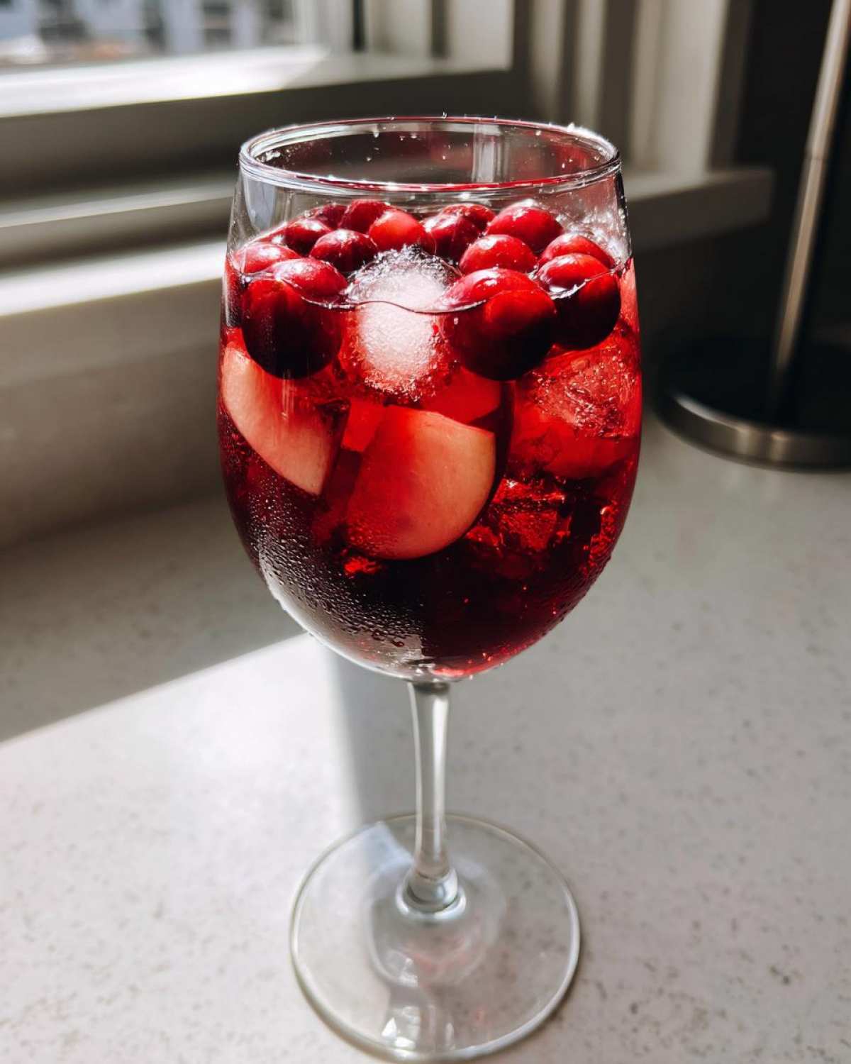 Cranberry Apple Cider Sangria - detail 2