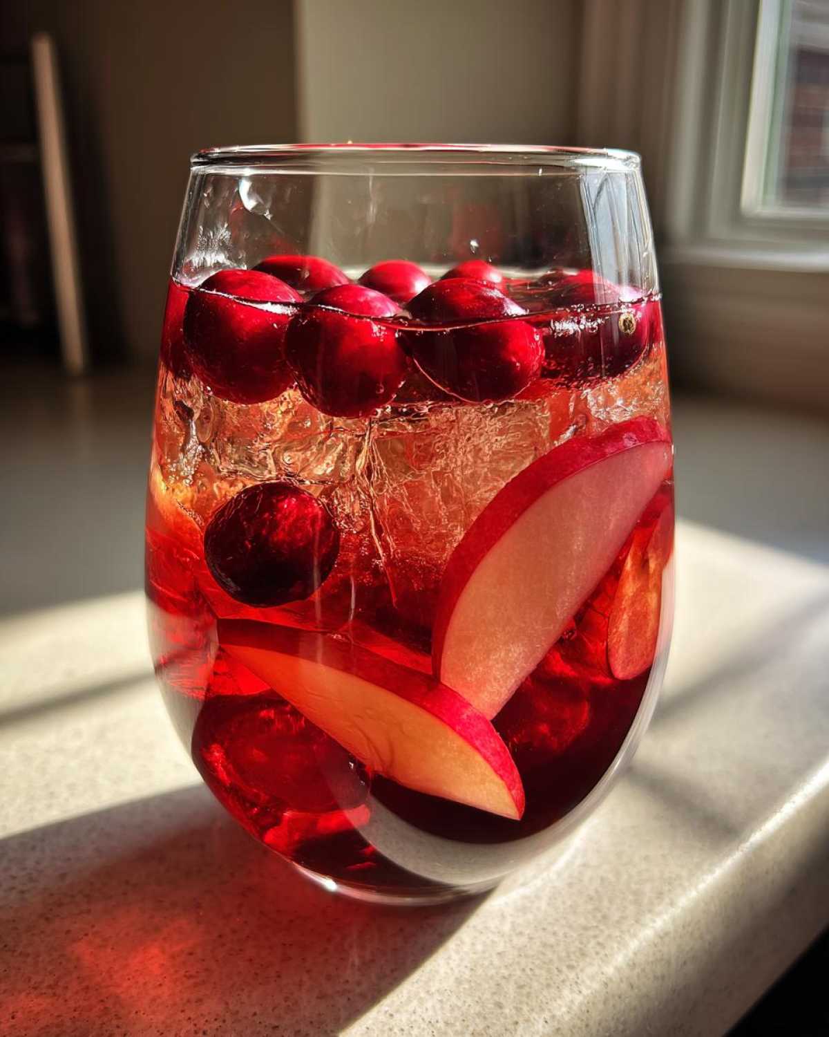 Cranberry Apple Cider Sangria - detail 3