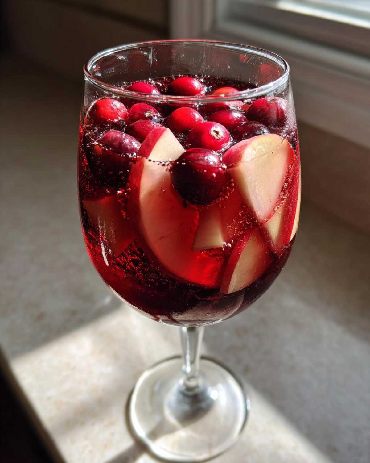 Cranberry Apple Cider Sangria - detail 4