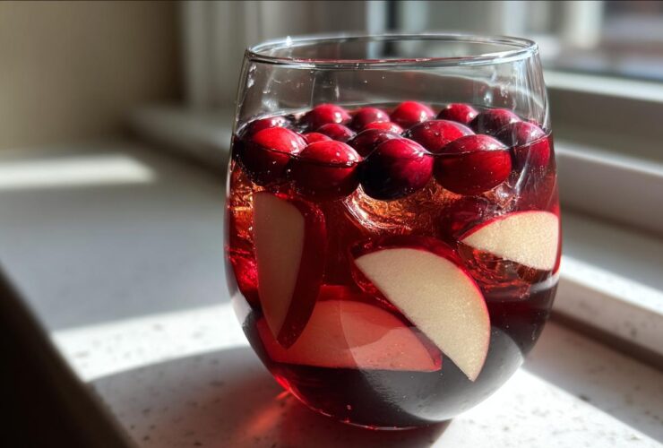 Cranberry Apple Cider Sangria