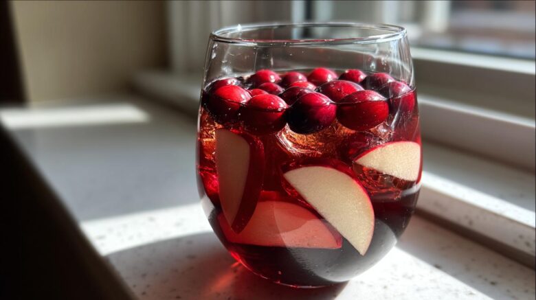Cranberry Apple Cider Sangria
