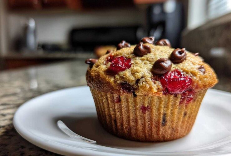 Cranberry Chocolate Chip Muffins