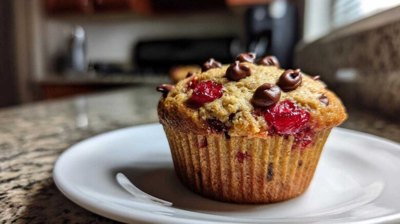 Cranberry Chocolate Chip Muffins