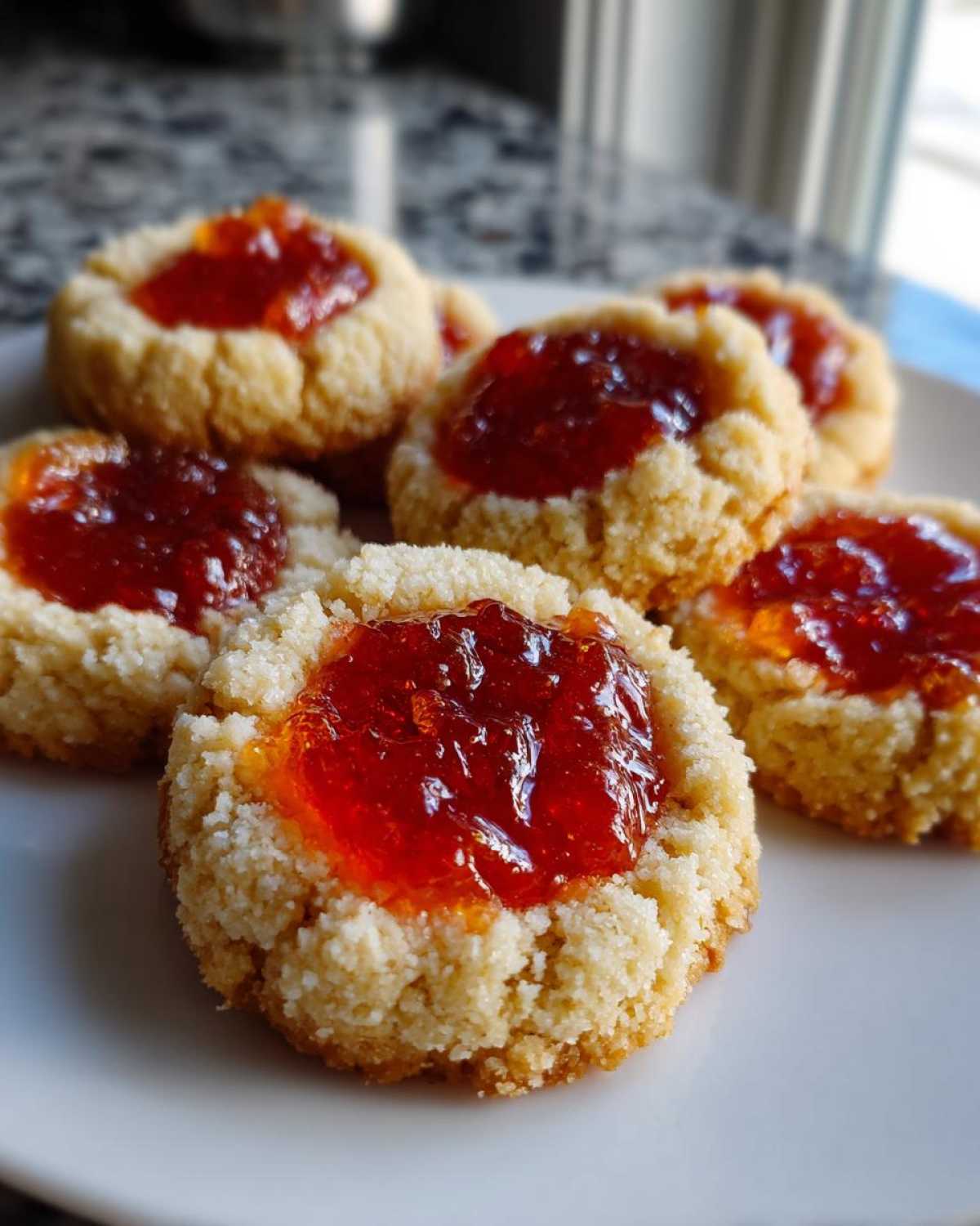 Cranberry Orange Marmalade Thumbprint Cookies - detail 4