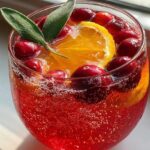 Cranberry Sage Ginger Punch