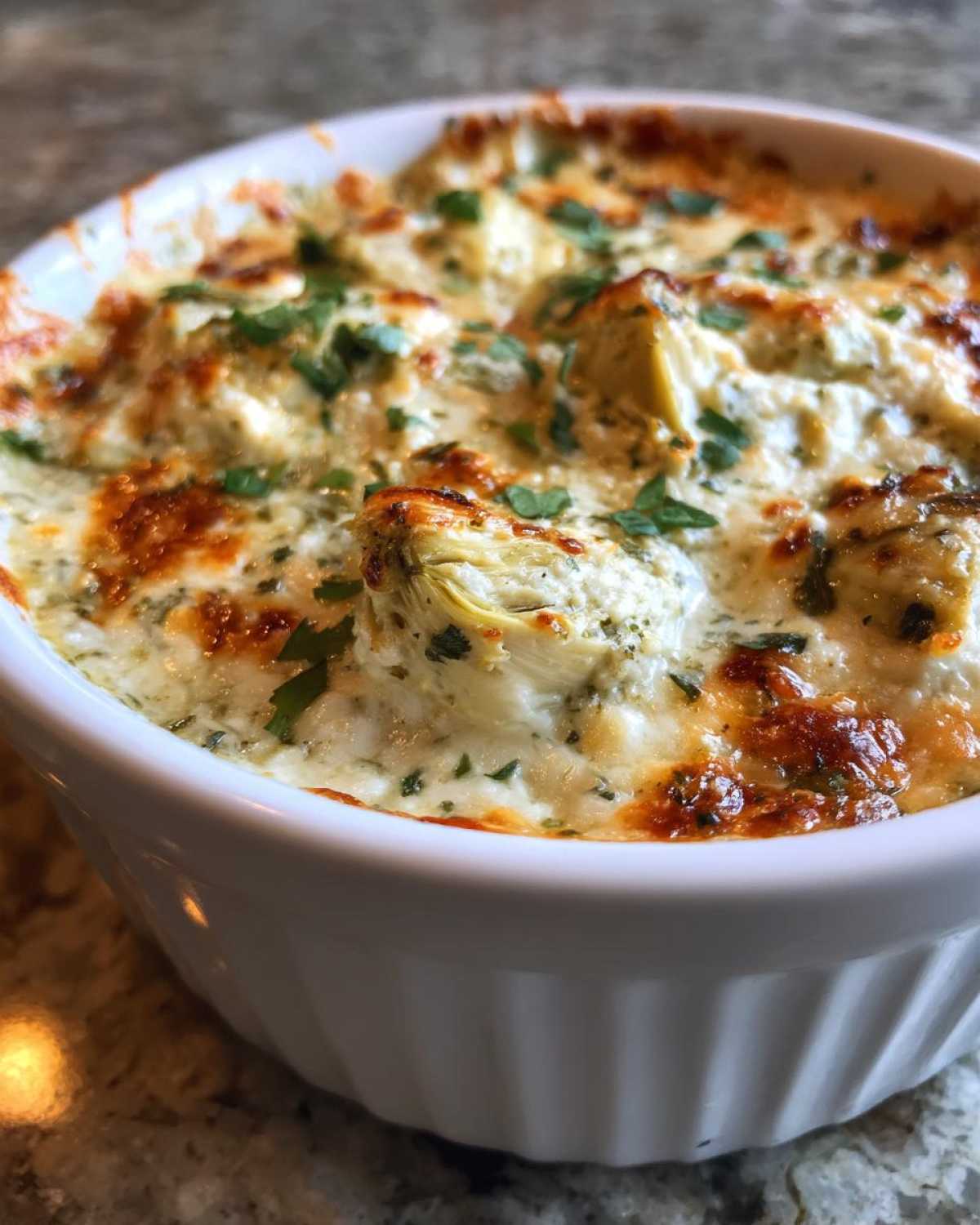 Creamy Avocado Artichoke Dip - detail 1