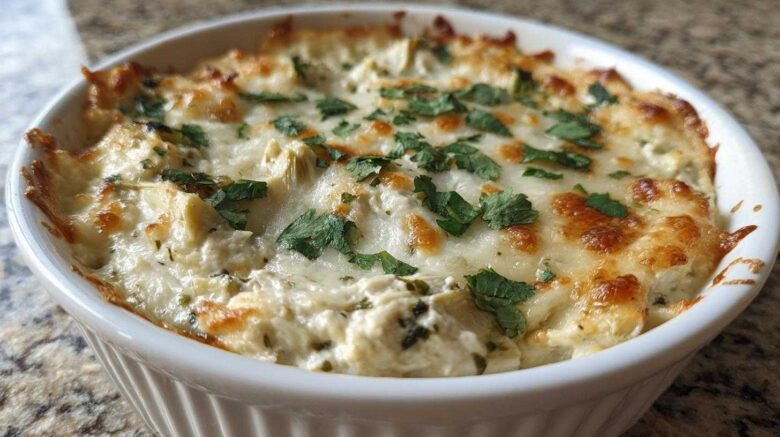 Creamy Avocado Artichoke Dip