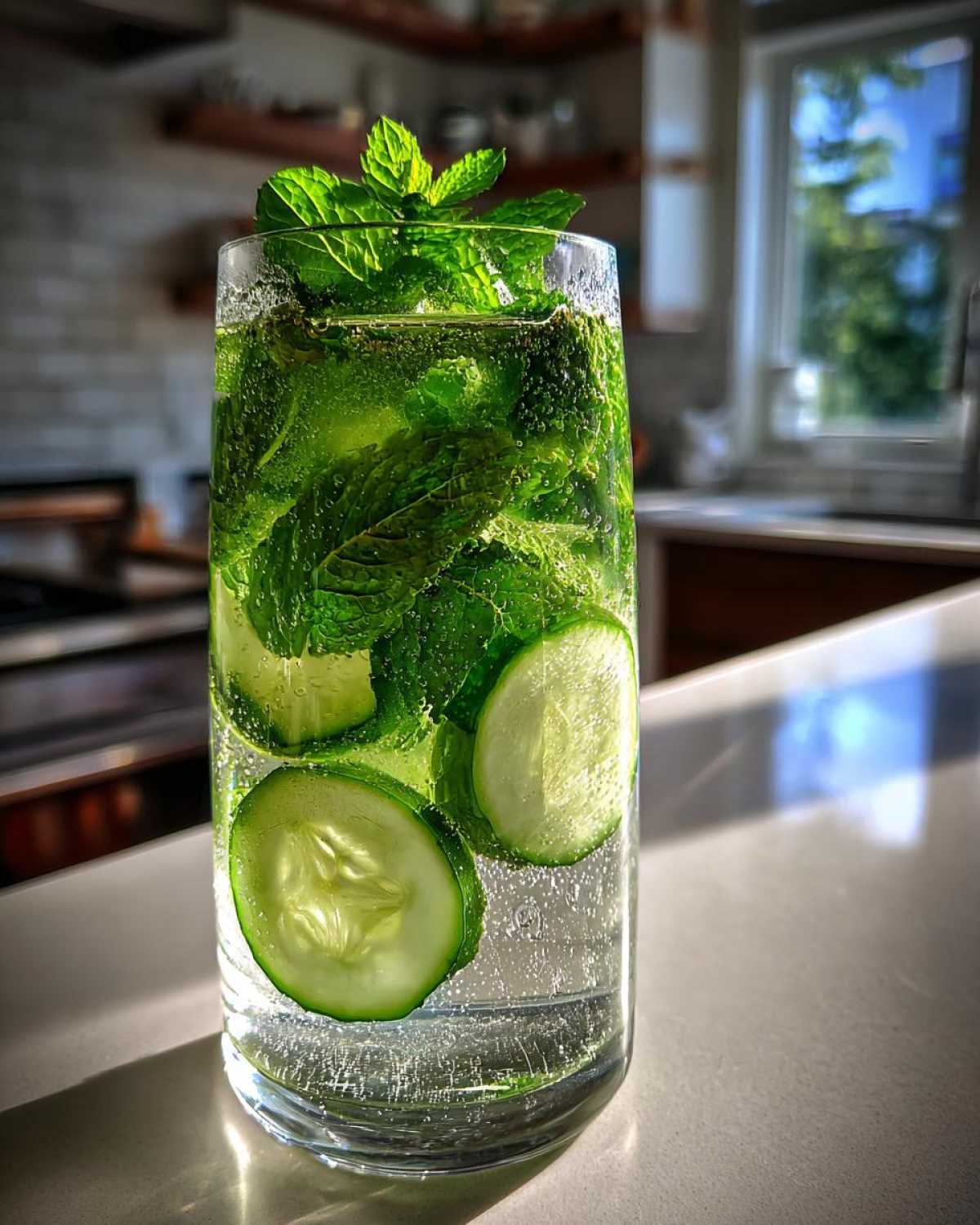 Cucumber Mint Detox Water - detail 1