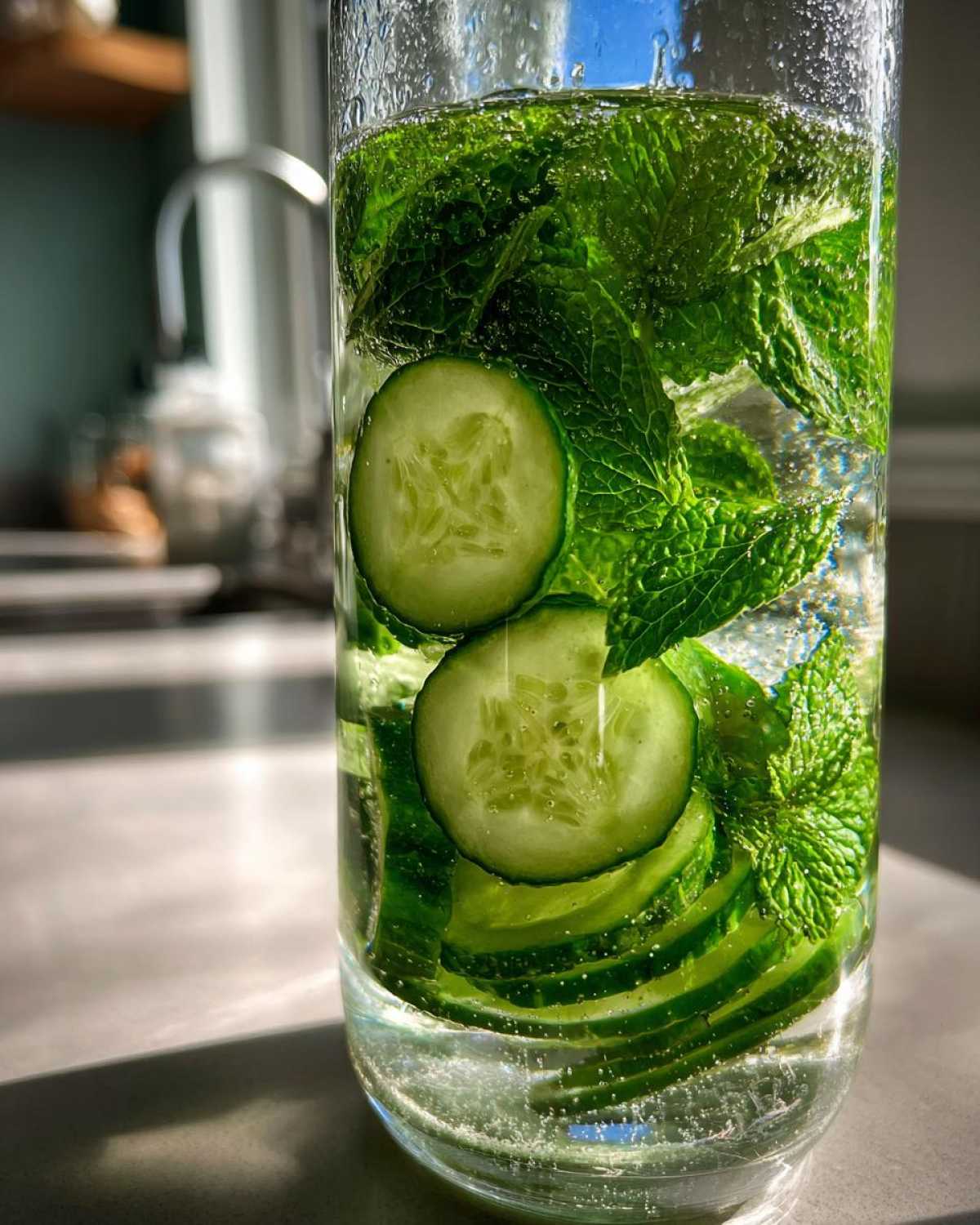 Cucumber Mint Detox Water - detail 2