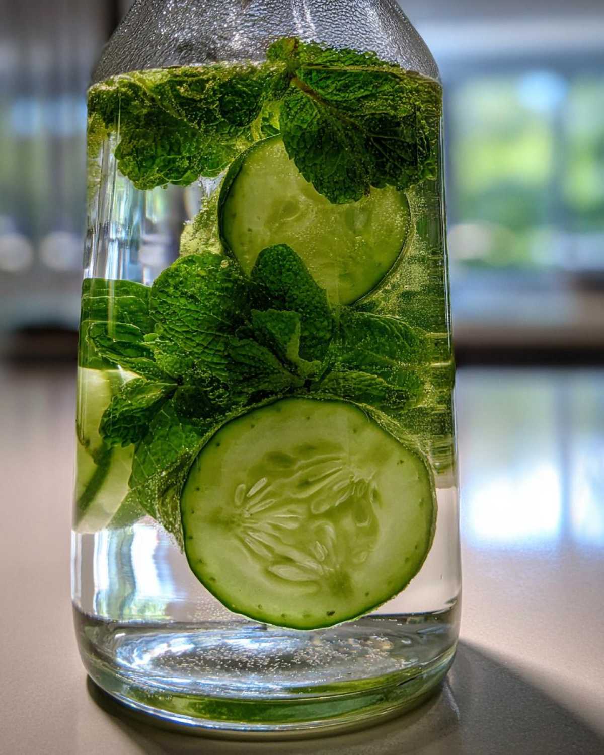 Cucumber Mint Detox Water - detail 3