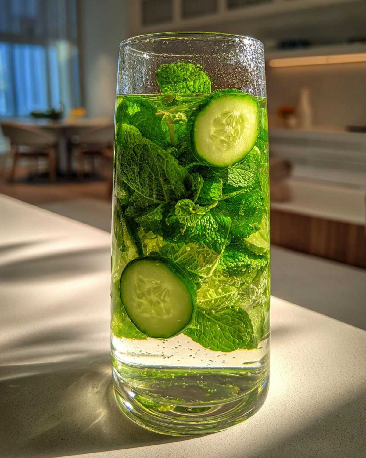 Cucumber Mint Detox Water - detail 4