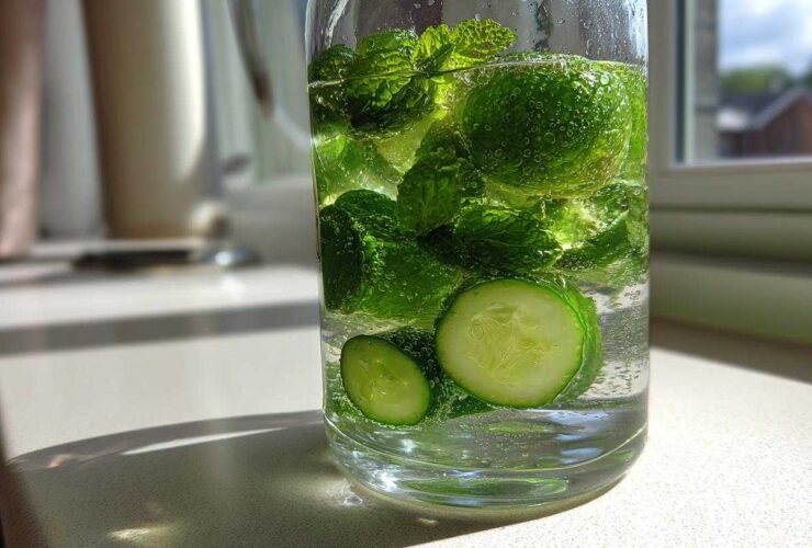 Cucumber Mint Detox Water
