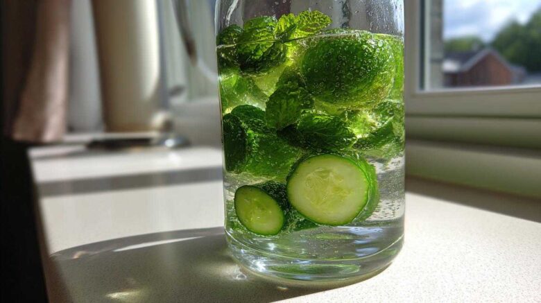 Cucumber Mint Detox Water