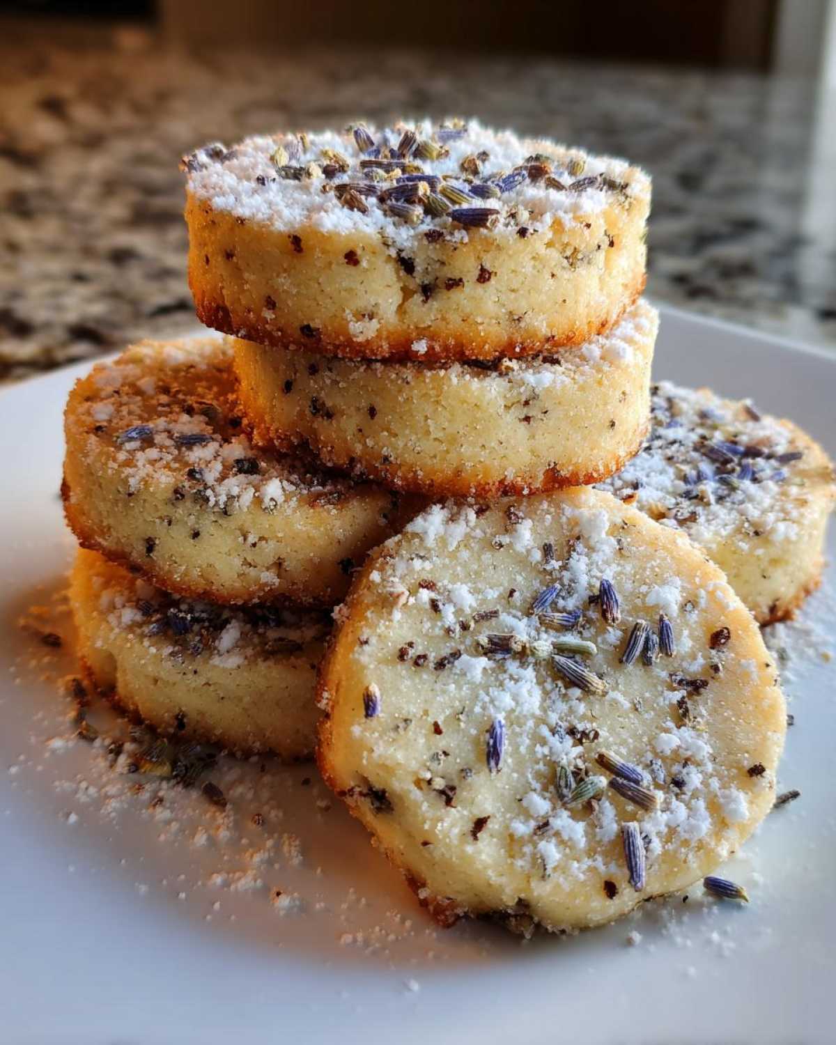 Earl Grey Lavender Shortbread - detail 4