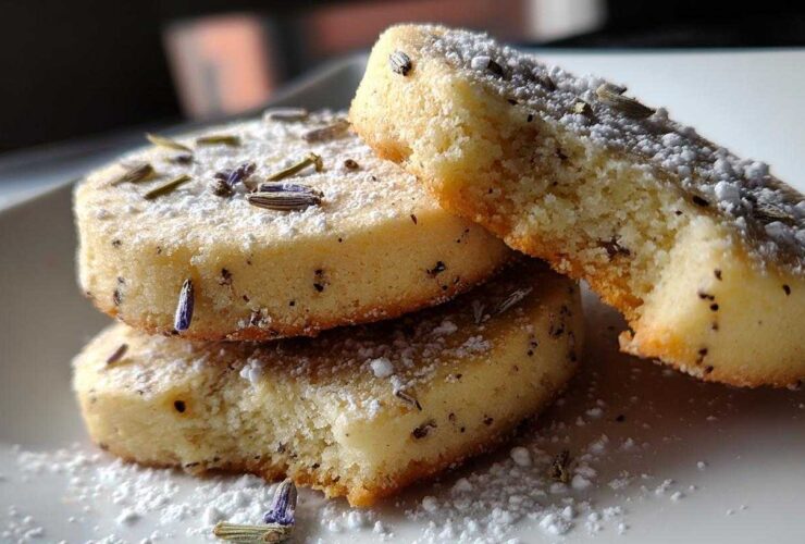 Earl Grey Lavender Shortbread