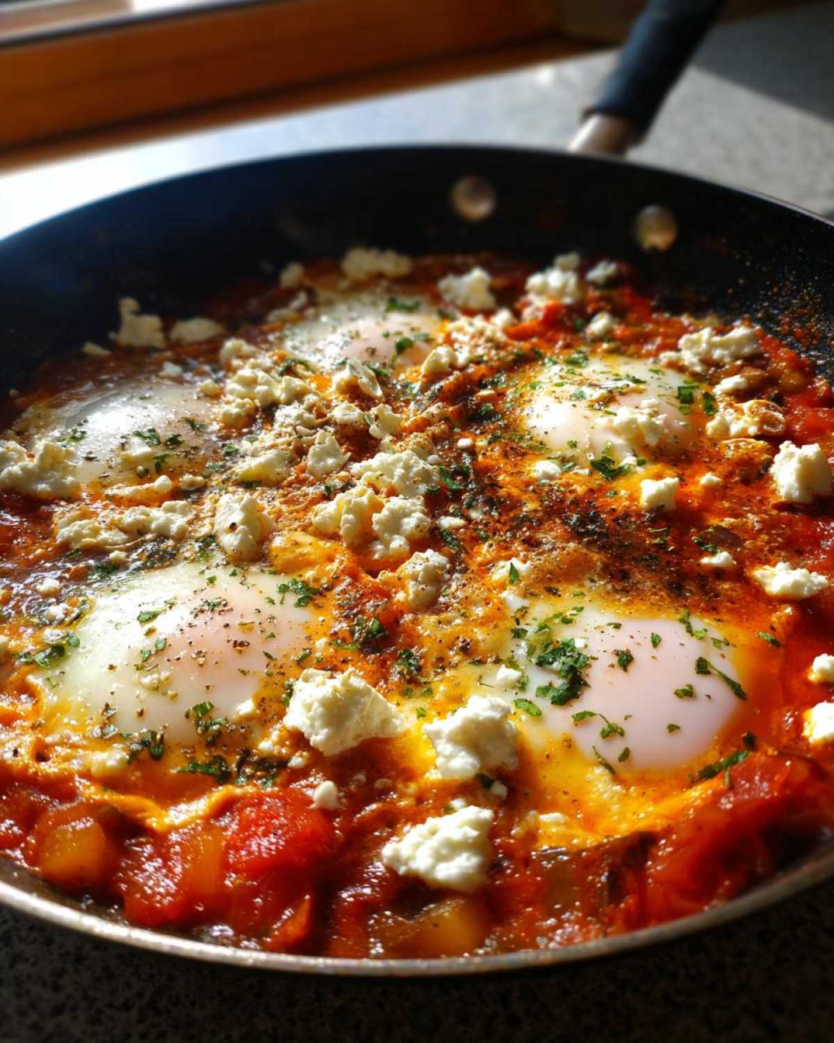 Eggplant and Feta Shakshuka - detail 4