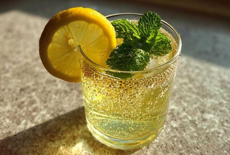 First-Toast Sparkling Lemonade