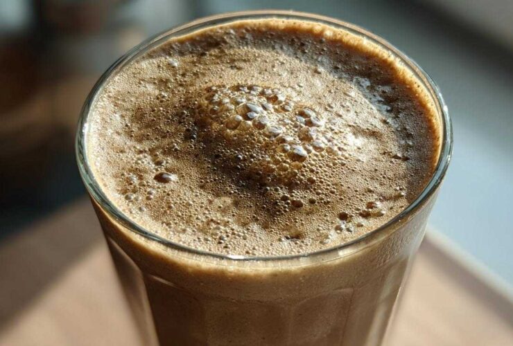 Gingerbread Coffee Protein Smoothie