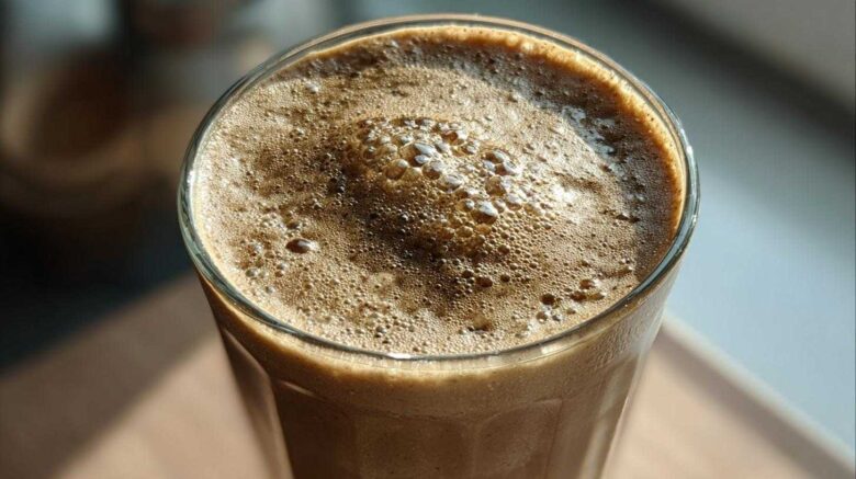Gingerbread Coffee Protein Smoothie
