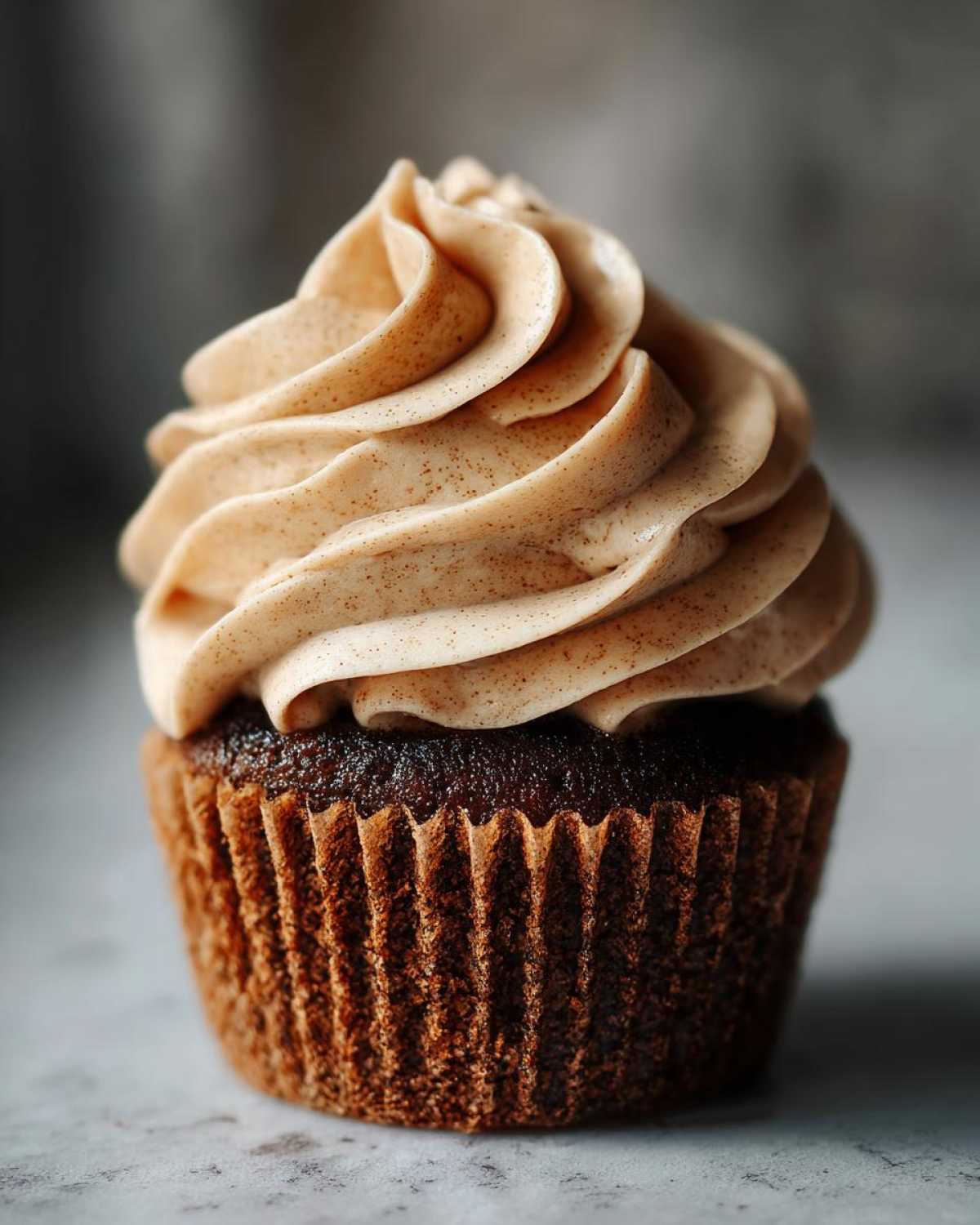 Gingerbread Maple Cupcakes - detail 2