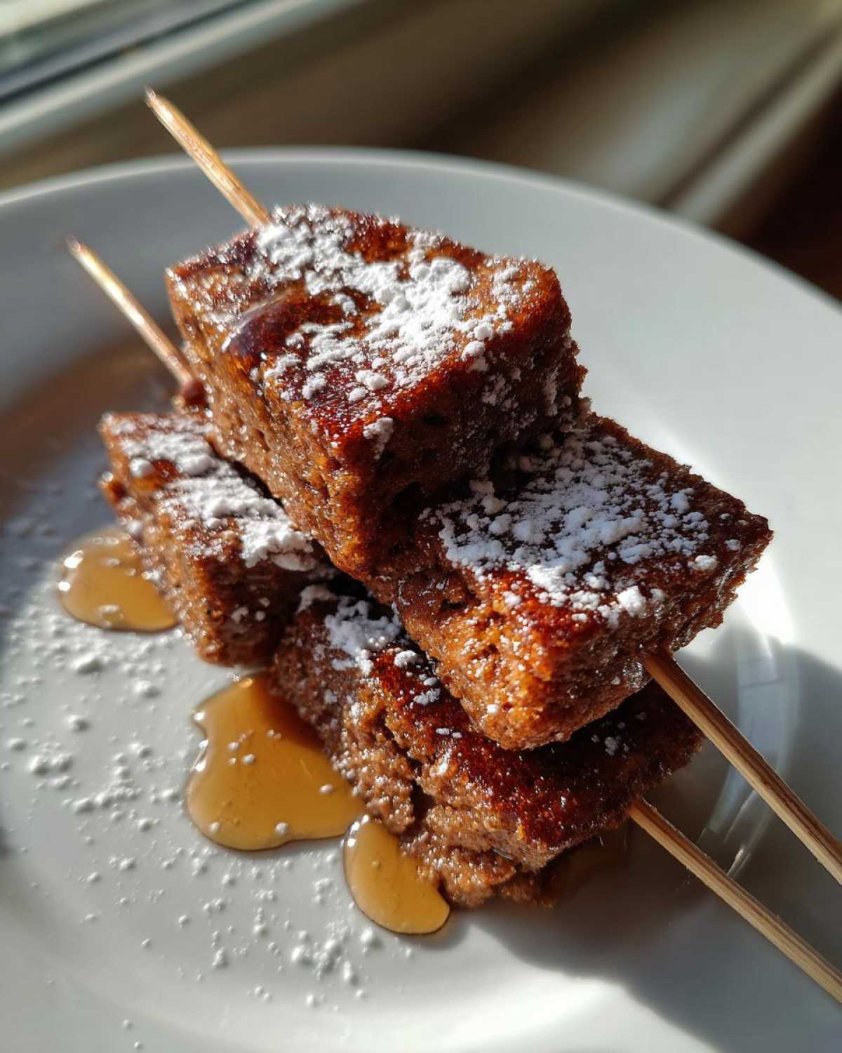 Gingerbread Pancake Skewers - detail 4