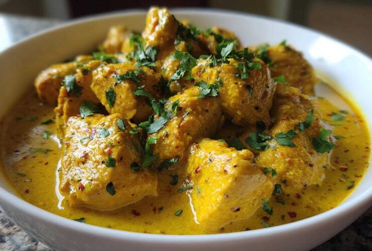 Golden Turmeric Chicken Curry