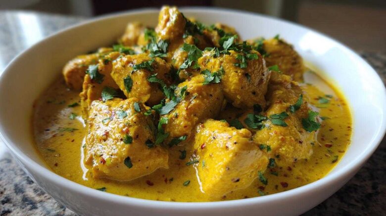 Golden Turmeric Chicken Curry