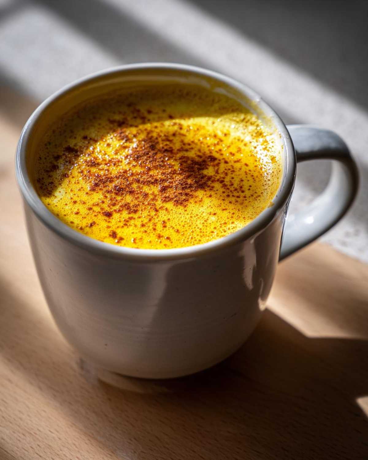 Golden Turmeric Latte - detail 1